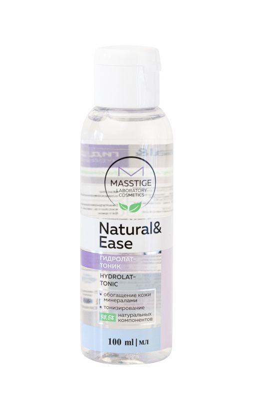 Masstige NATURAL&EASE Hydrolate-tonic for refreshing and moisturizing the skin 100ml